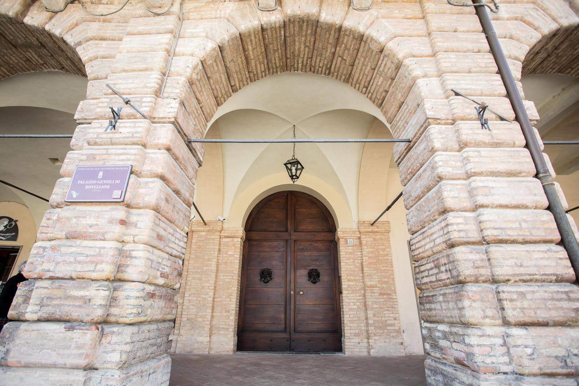 Palazzo Gentili Lägenhet San Severino Marche Exteriör bild